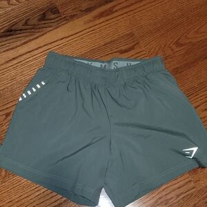 Gymshark Men's Green/Teal Shorts